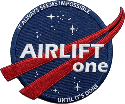 AIRLIFT One mission patch